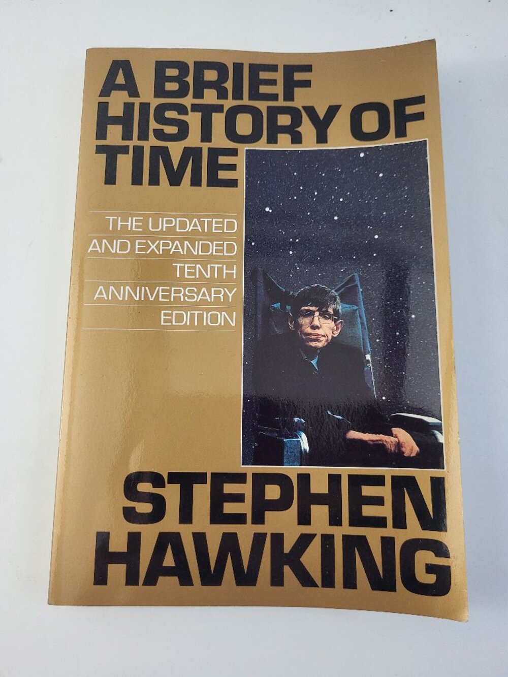 A Brief History of Time by Stephen Hawking Paperback 10th Anniversary Edition